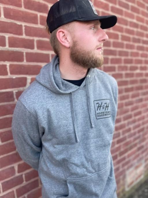 H & H Dark Grey Hoodie